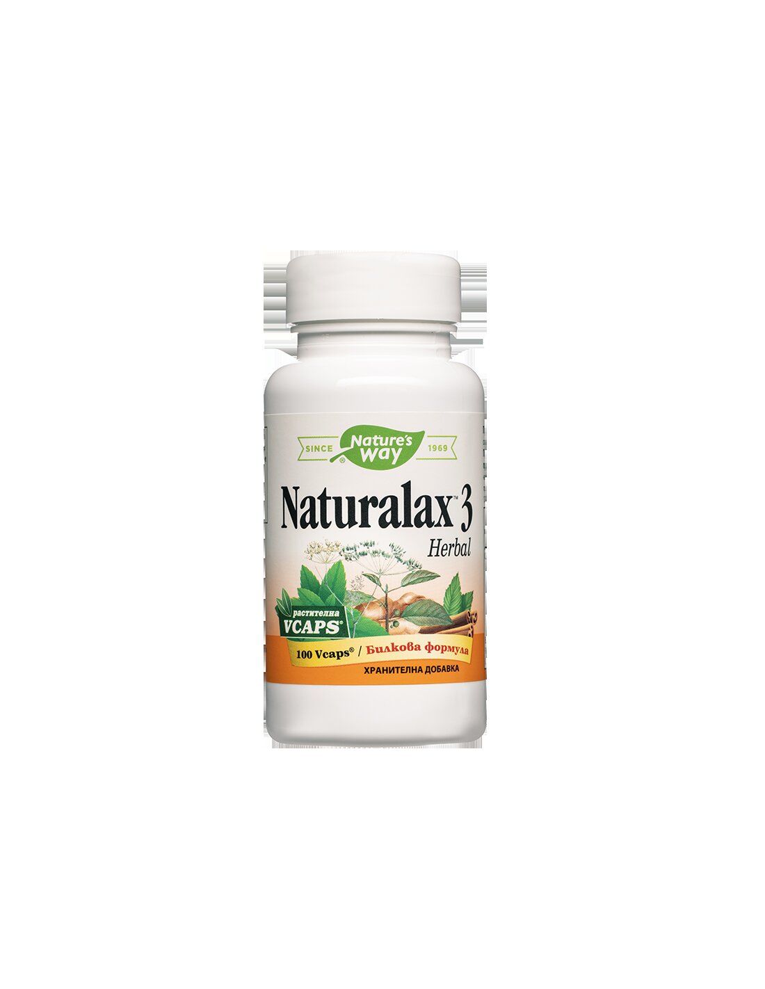 Naturalax 3 Herbal/Naturalax 3 Herbal Formula, 100 V Capsules Nature