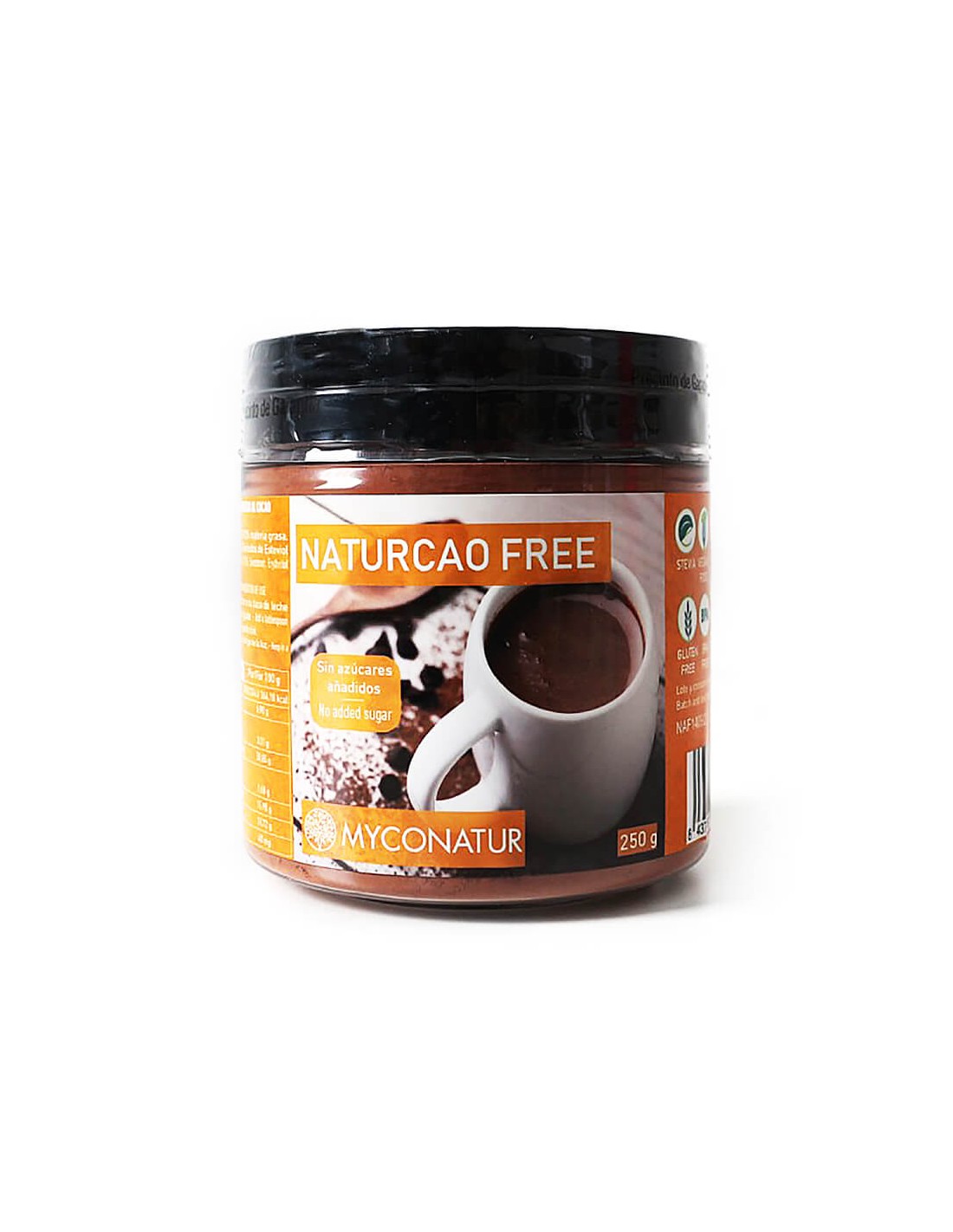 Naturcao Free, Bio - Φυσική οργανική σκόνη κακάο, 250 γρ. <tc>Myconatur</tc>
