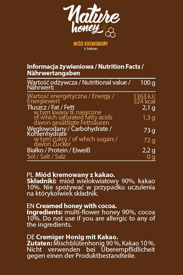 Nature Honey | Αρωματισμένο - 400 γραμμάρια