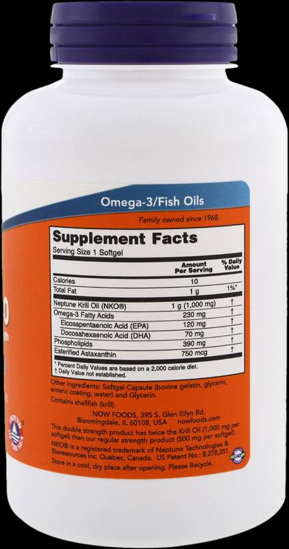 Neptune Krill Oil 500 mg - 120 κάψουλες Gel