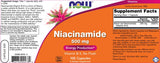 Niacinamide 500 mg - 100 κάψουλες