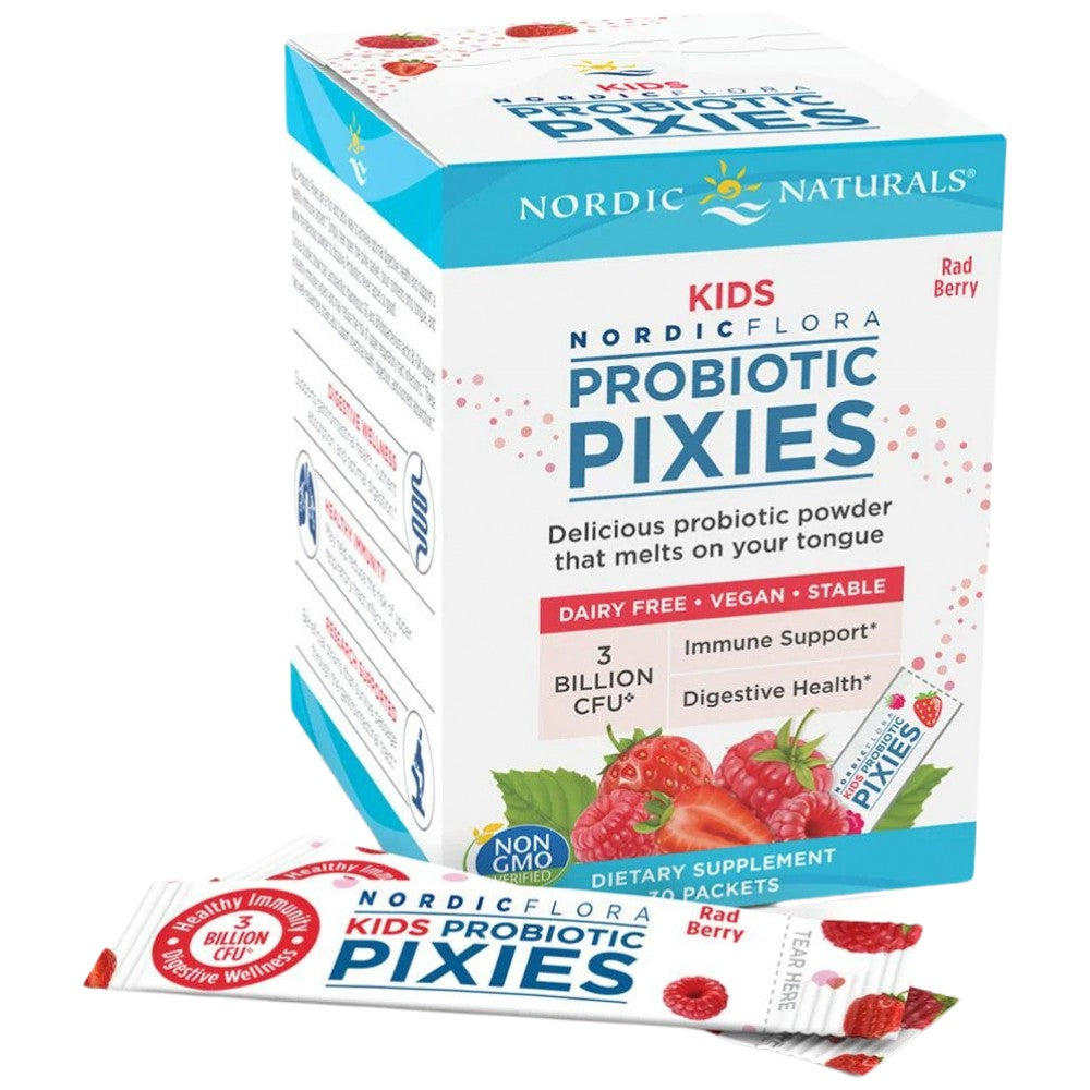 Σκανδιναβική χλωρίδα παιδιά προβιοτικά pixies | 3 δισεκατομμύρια ενεργά κύτταρα - 30 πακέτα