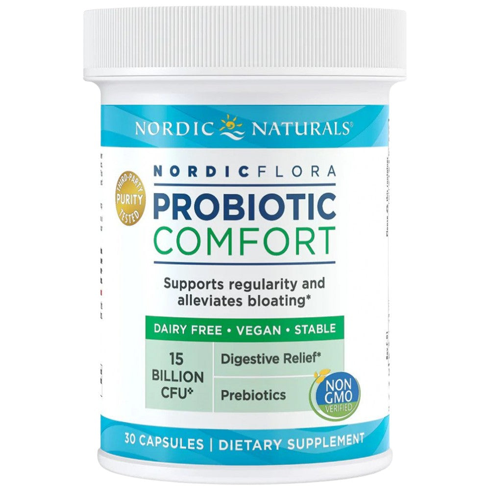 Σκανδιναβική Flora Probiotic Comfort | 15 δισεκατομμύρια ενεργά κύτταρα - 30 κάψουλες πηκτής