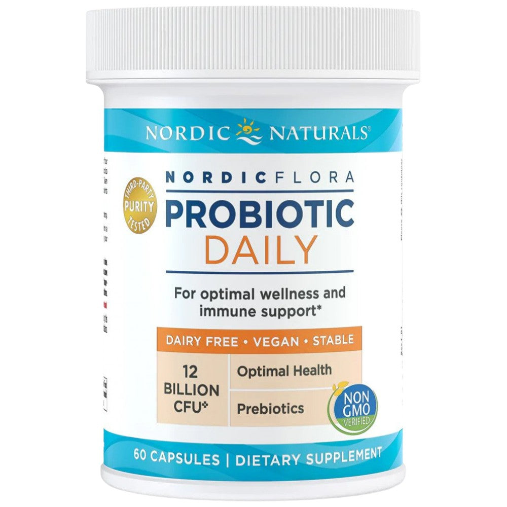 Σκανδιναβική Flora Probiotic Daily | 12 δισεκατομμύρια ενεργά κύτταρα - 60 κάψουλες
