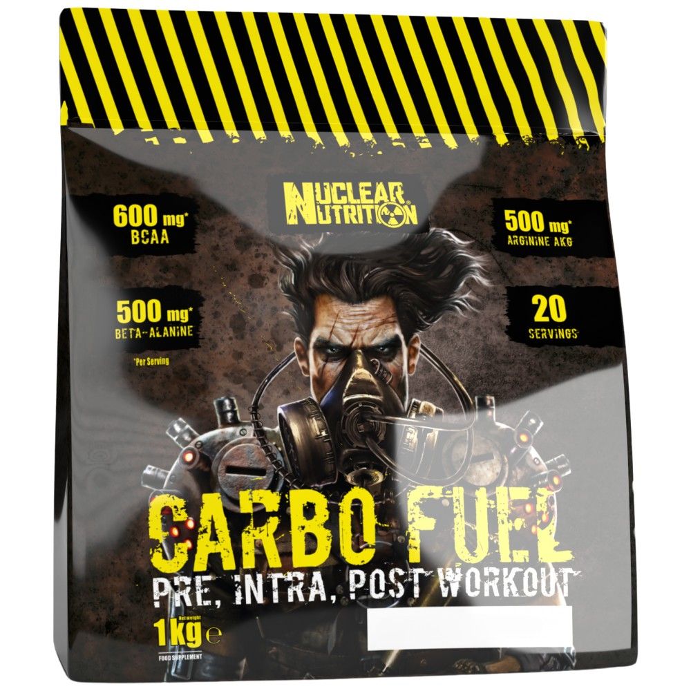 Πυρηνικό καύσιμο άνθρακα | Pre ~ Intra ~ Post Workout Carbs - 1000 γραμμάρια
