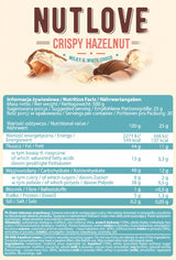 NutLove Protein Spread | Διαφορετικές γεύσεις - 500 γραμμάρια