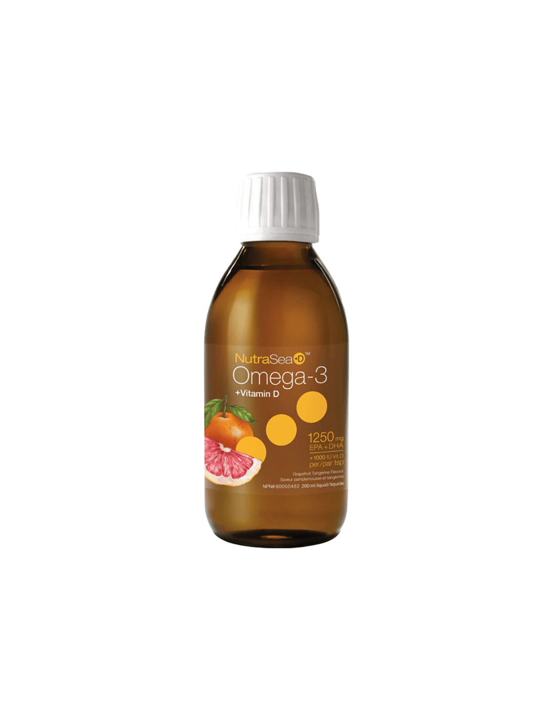 Nutrasea + D ™ Omega-3 1250 mg + βιταμίνη D 1000 IU-ωμέγα-3 + βιταμίνη D3, 200 ml Nature's Way