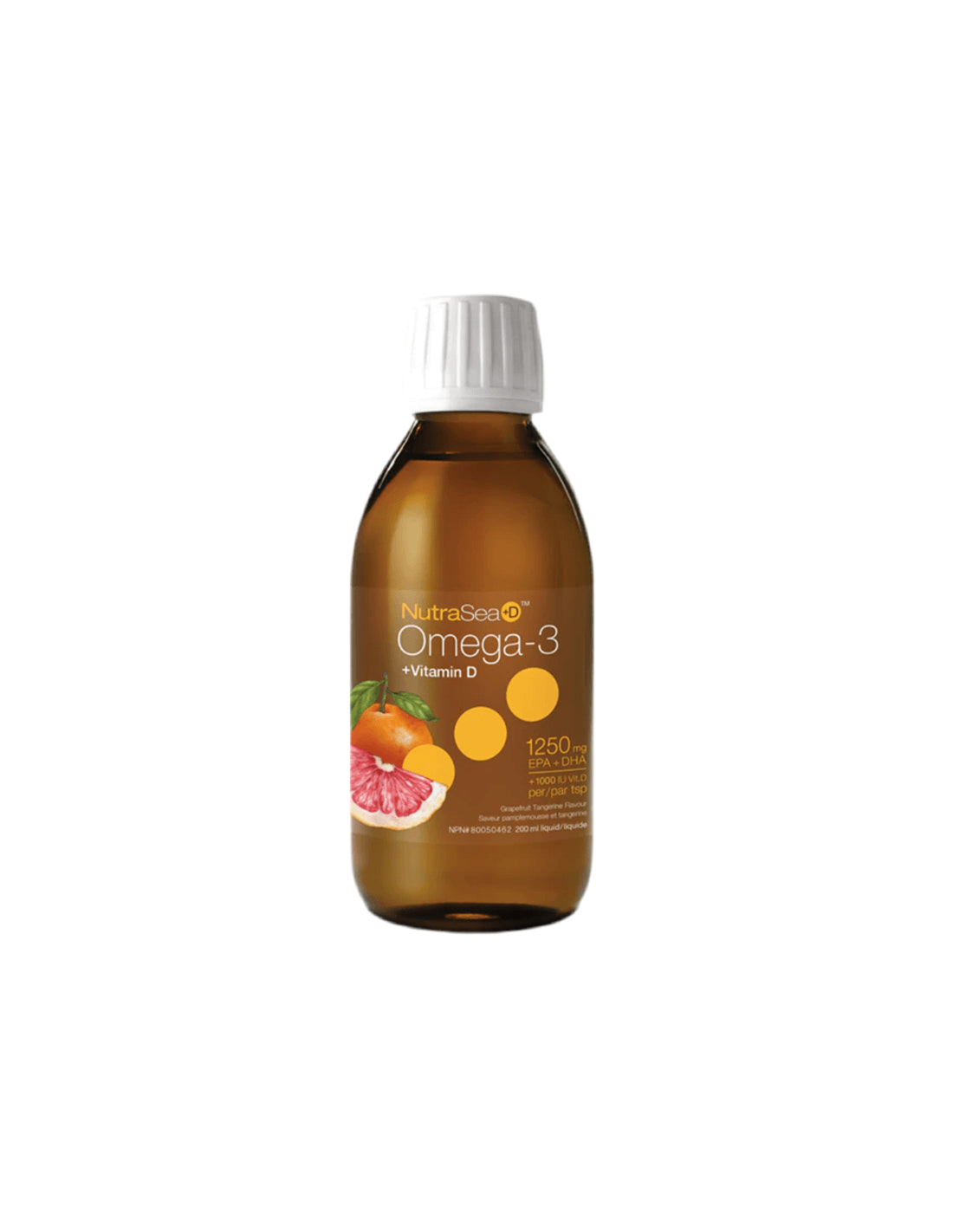 Nutrasea + D ™ Omega-3 1250 mg + βιταμίνη D 1000 IU-ωμέγα-3 + βιταμίνη D3, 200 ml Nature's Way