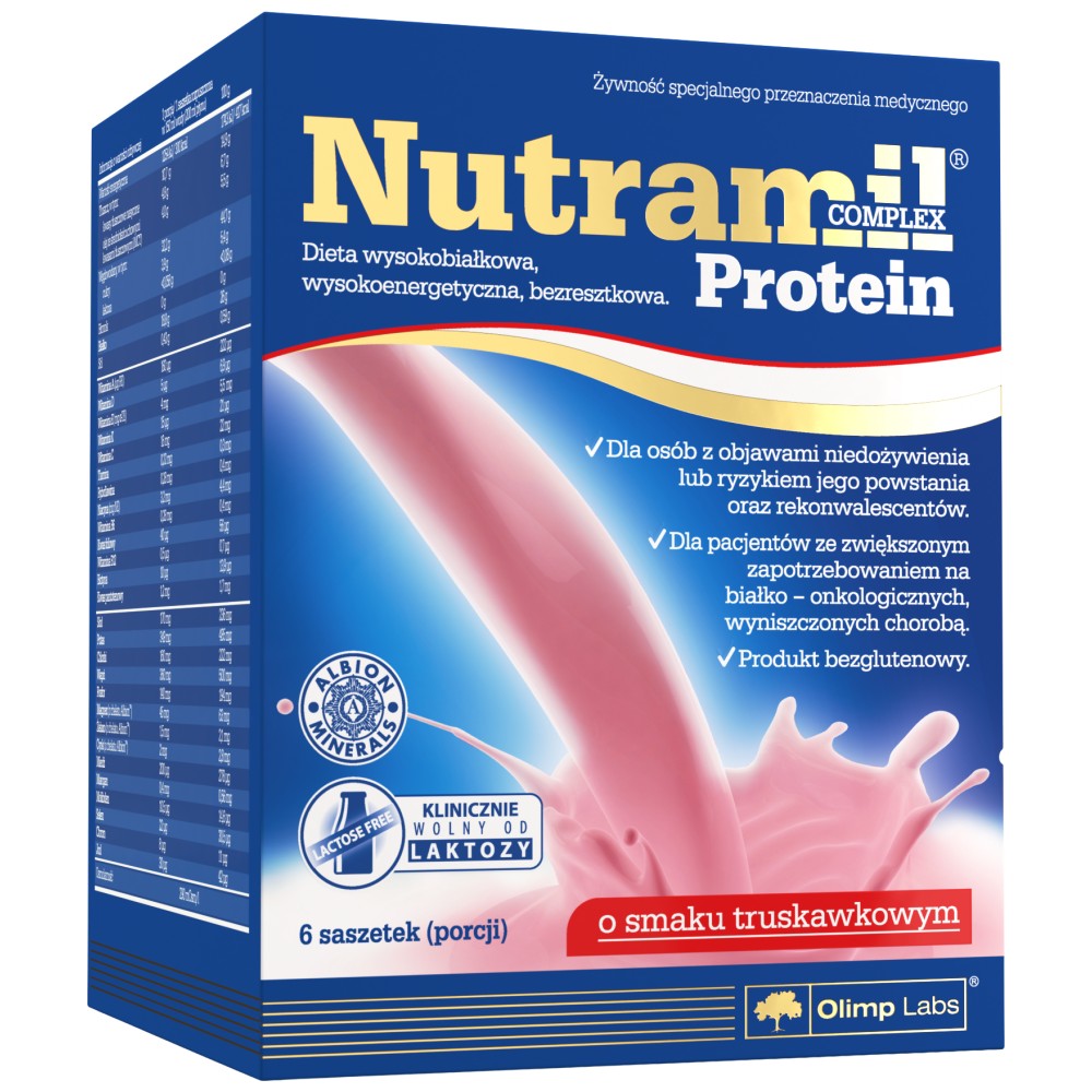 Πρωτεΐνη συμπλέγματος Nutramil 6 x 72 γραμμάρια