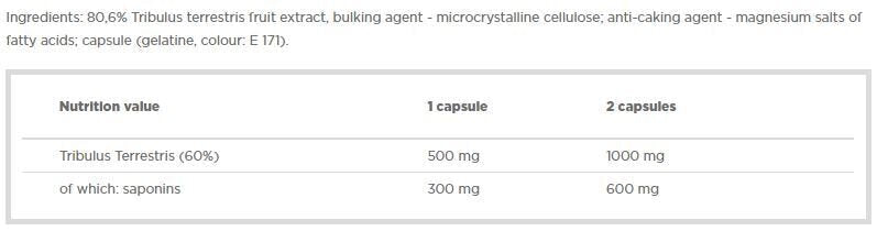 <tc>Olimp</tc> Τριβουστερόνη 60 - 500mg. 120 κάψουλες.