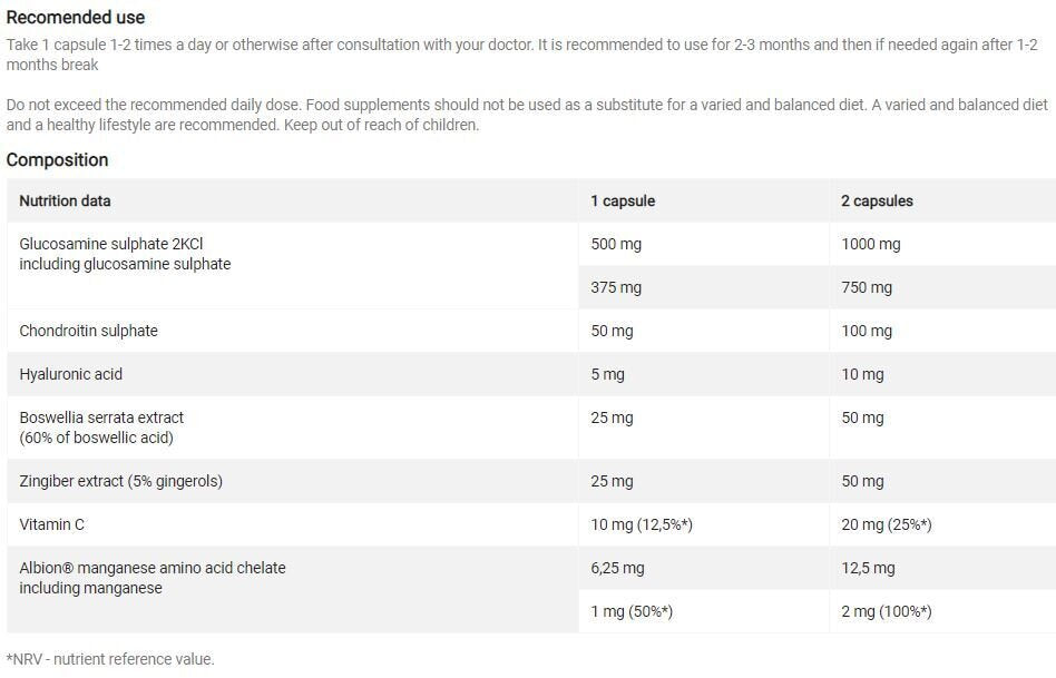 <tc>Olimp</tc> Arthroblock Forte 60 κάψουλες.