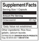 Οκτάκο<tc>san</tc>ol 20 mg | Μέγιστης Ισχύος - 30 κάψουλες