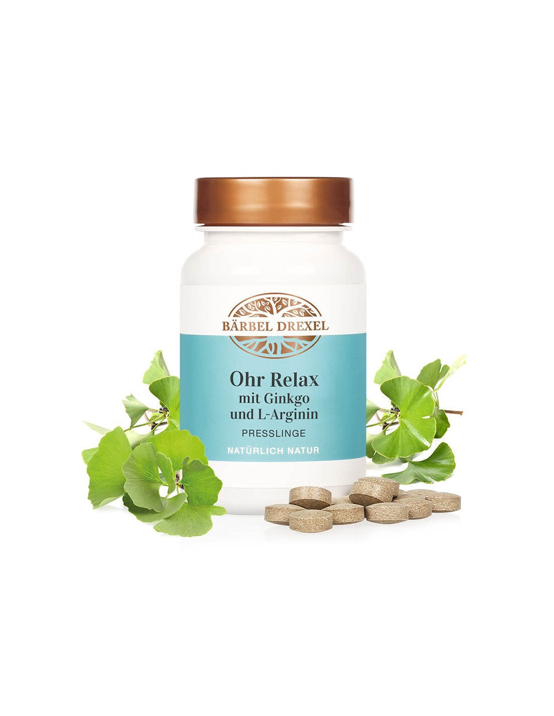 Ohr Relax mit Ginkgo und L-Arginin/ Κατά των εμβοών, 136 ταμπλέτες <tc>Bärbel Drexel</tc>