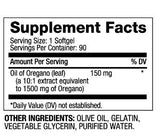 Λάδι ρίγανης 150 mg/90 softgels