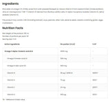 Omega 3-6-9 Liquid + Adek | Βιταμίνη A + D + E + K 120 mL