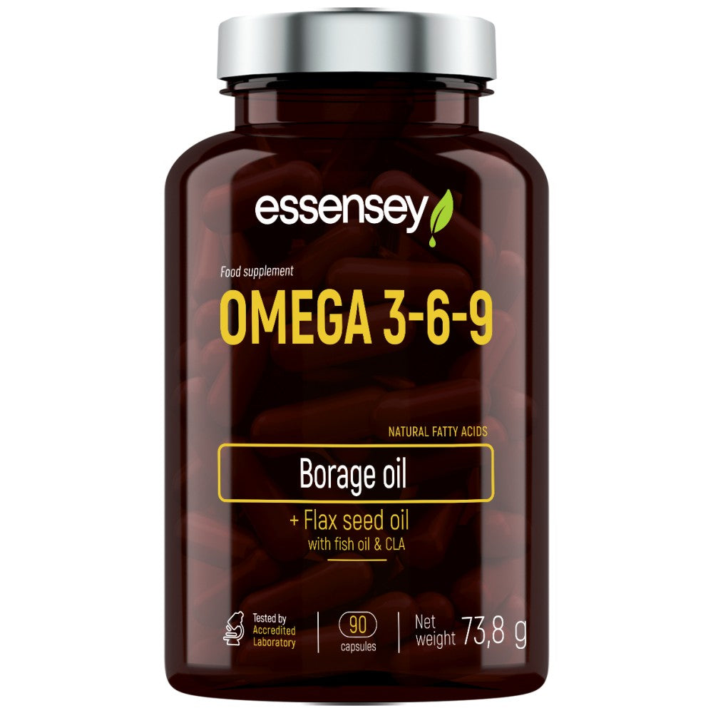 Ωμέγα 3-6-9 με ιχθυέλαιο - 90 κάψουλες gel