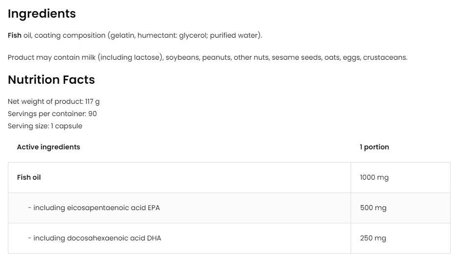 Ωμέγα 3 ακραία | 75% EPA + DHA - 180 Softgels
