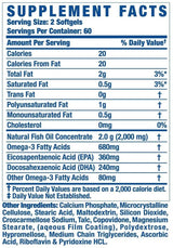 Κάψουλες Omega 3 Fish Oil 120 Gel