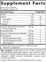 Omega Memory with Curcumin - 60 κάψουλες Gel