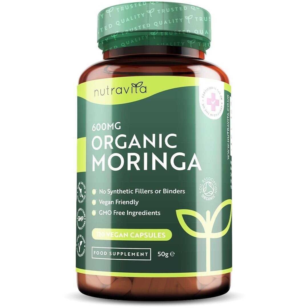Οργανική Moringa - Bio Moringa 600 mg 120 vegan κάψουλες