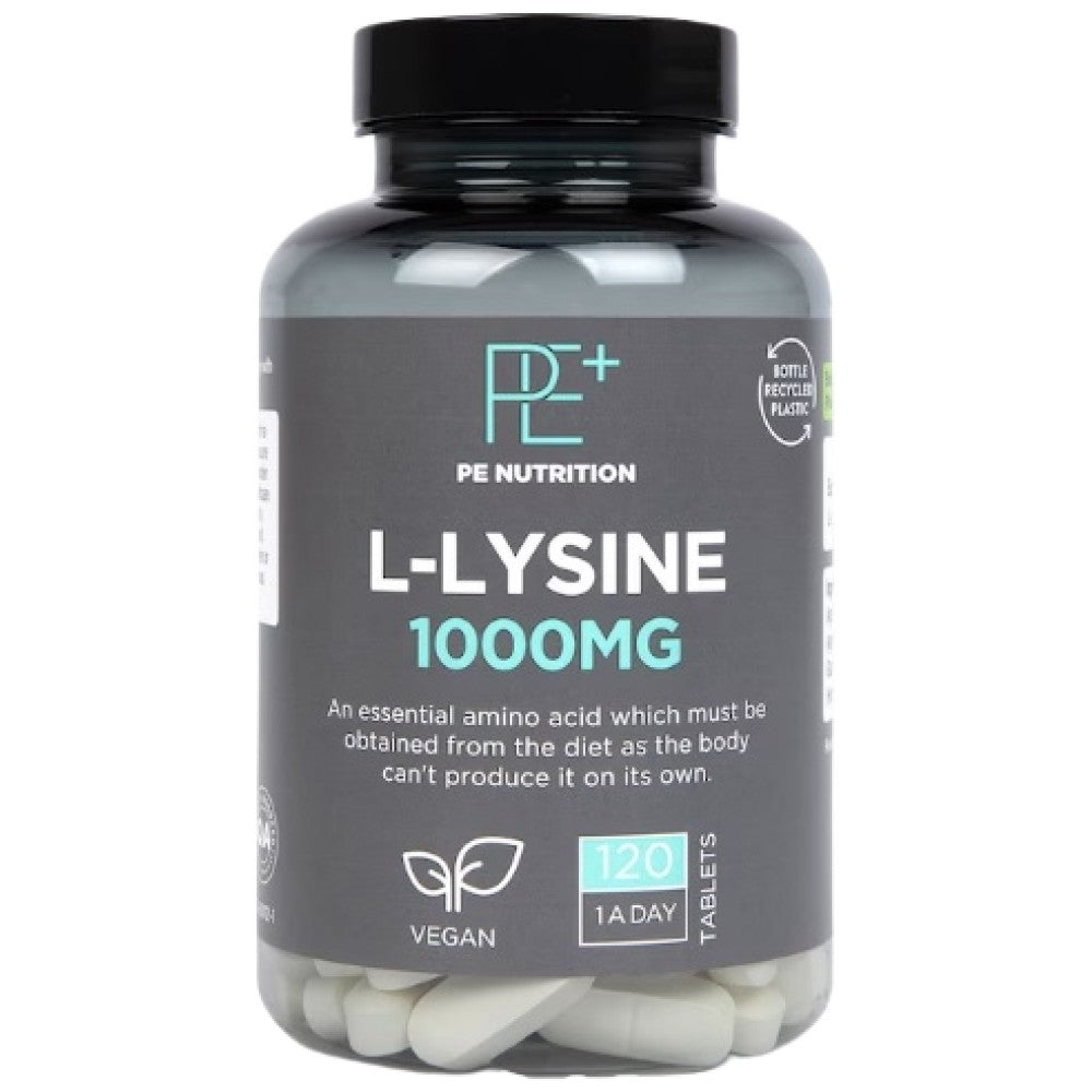 Διατροφή PE | L-Lysine 1000 mg - 120 Δισκία