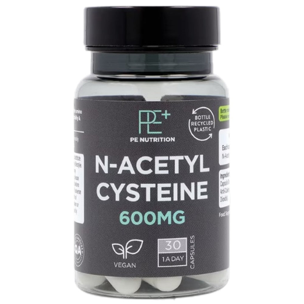 PE Nutrition | Κυστεΐνη Ν-ακετυλίου 600 mg 30 κάψουλες