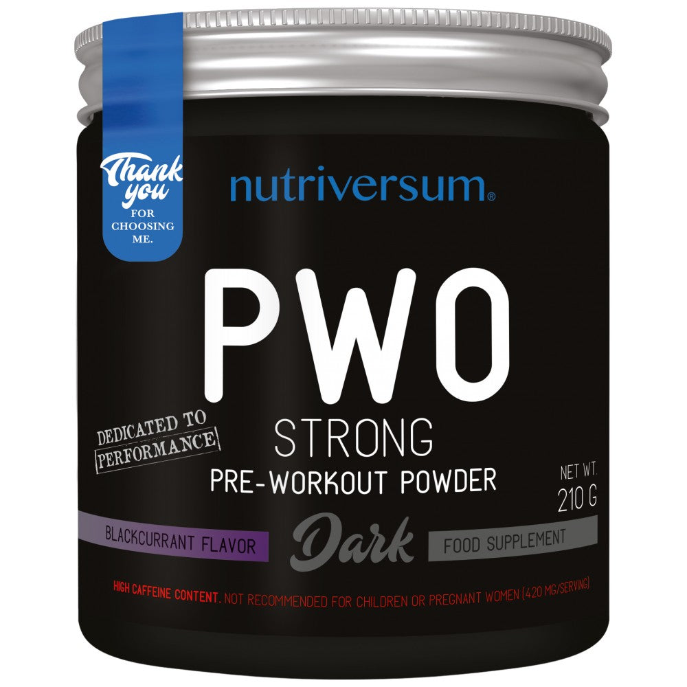 PWO Strong | Προ -προπόνηση - 210 γραμμάρια