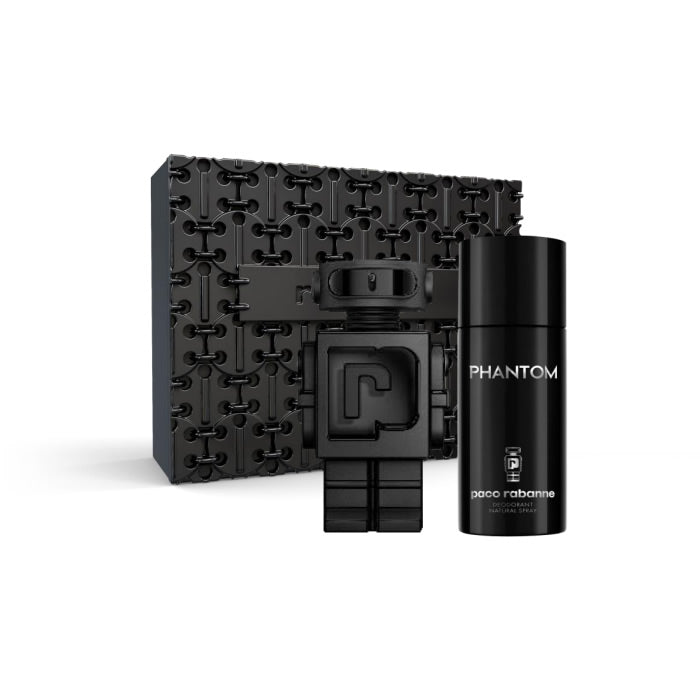 <tc>PACO RABANNE</tc> Phantom Parfum Eau De Perfume Spray 100ml Σετ 2 τεμαχίων Χριστούγεννα 2023