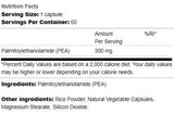 Palmitoylethanolamide 300 mg - 60 κάψουλες