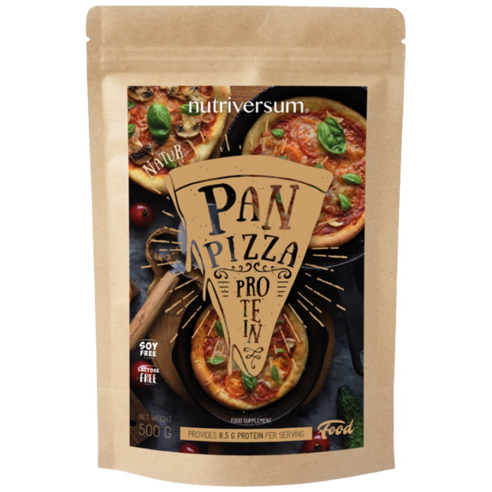 Pan Pizza | Μίγμα πίτσα πρωτεΐνης με ρίγανη και βασιλικό - 500 γραμμάρια
