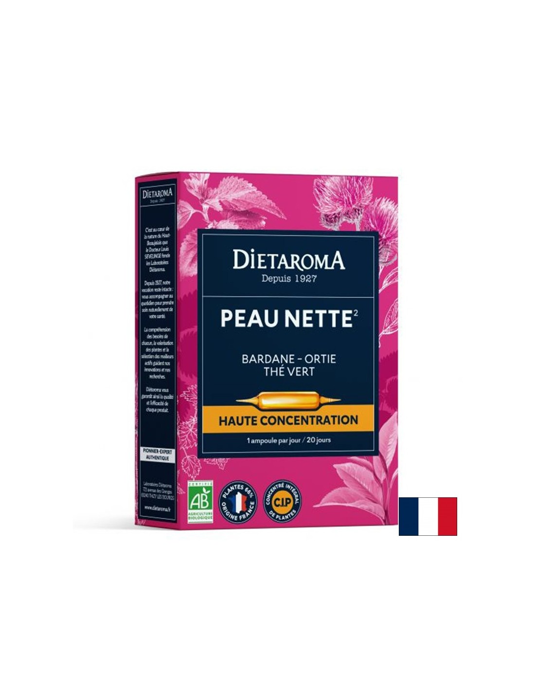 Peau Nette Clean Skin, 20 αμπούλες πόσης