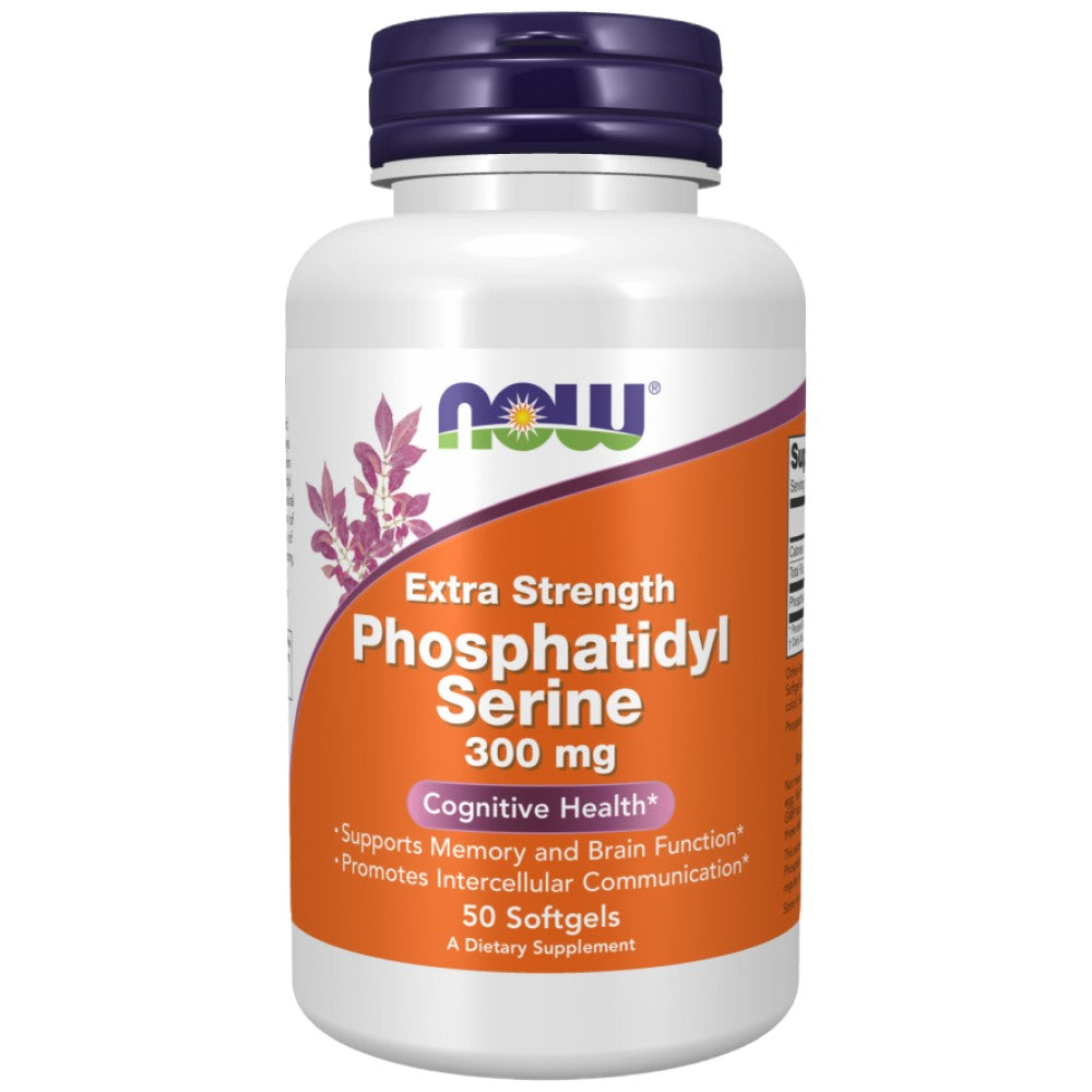 Phosphatidyl Serine 300 mg | Extra Strength - 50 Softgels