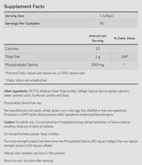 Phosphatidyl Serine 300 mg | Extra Strength - 50 Softgels