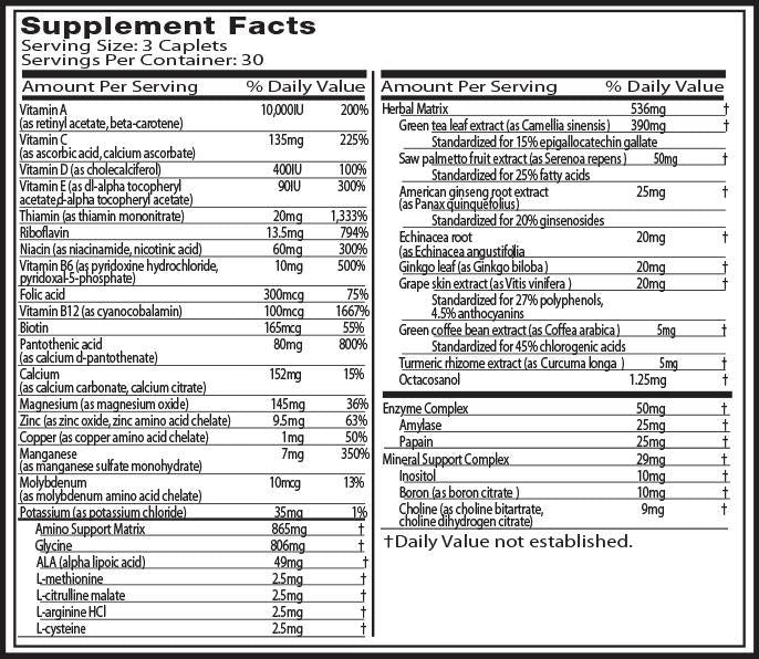 Platinum multivitamin - 90 δισκία