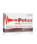 Κιτρικό κάλιο/POTAS 416mg. 60 καρτέλες. ΑΛΥΜΠΟΣ