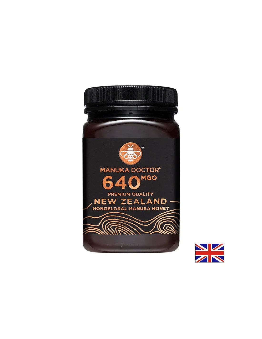 Premium Quality Monofloral Manuka Honey (640 MGO), 500 g