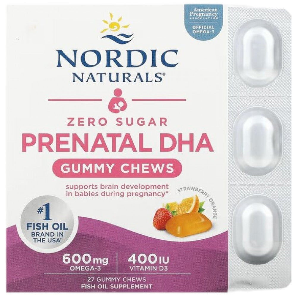 Προγεννητικό DHA Gummy Chews 600 mg - 27 Gummies