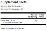 Φραγκόσυκο Cactus Opuntia 650 mg 180 κάψουλες