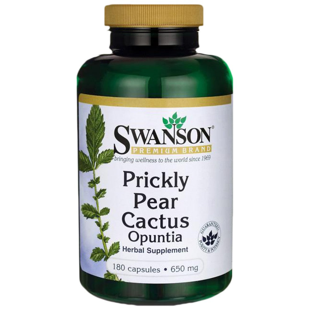 Φραγκοστάφυλο Cactus opuntia 650 mg 180 κάψουλες
