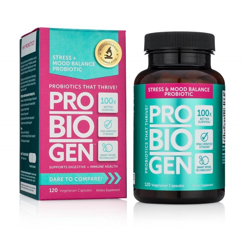 <tc>Probiogen</tc> Προβιοτικό για την Ισορροπία του Στρες &amp; της Διάθεσης - Προβιοτικό 120 κάψουλες