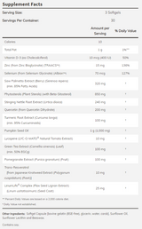 Prostate Health - 90 κάψουλες gel