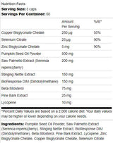 Προστάτης | Με σπόρους κολοκύθας & Saw Palmetto - 180 κάψουλες
