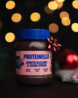 Proteinella φουντούκι και κακάο 200 g - υγρή σοκολάτα χωρίς προστιθέμενη ζάχαρη και χωρίς φοινικέλαιο