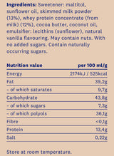 Proteinella White Chocolate 200 g - υγρή λευκή σοκολάτα χωρίς προστιθέμενη ζάχαρη και χωρίς φοινικέλαιο