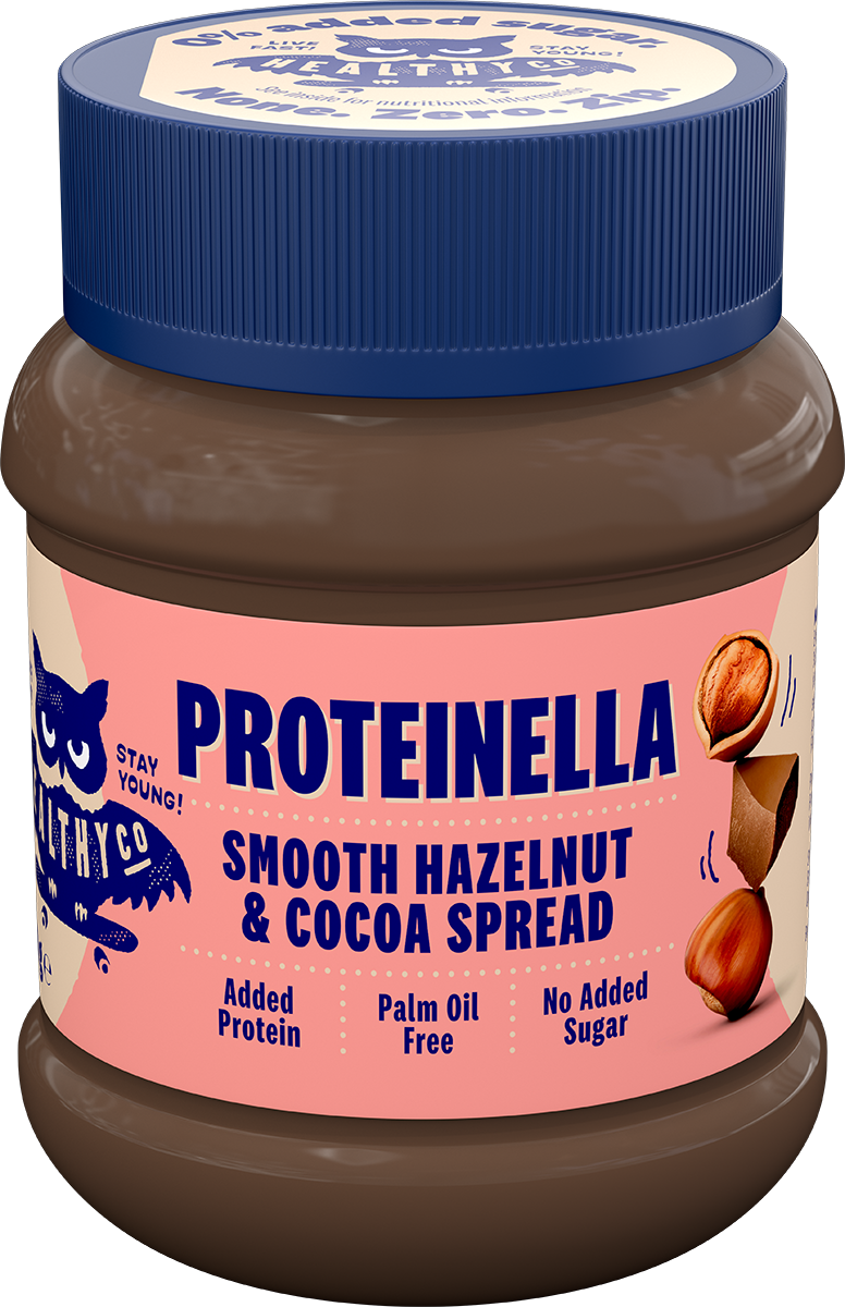 Proteinella φουντούκι και κακάο 400 g - υγρή σοκολάτα χωρίς προστιθέμενη ζάχαρη και χωρίς φοινικέλαιο