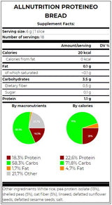 Proteineo Bread | Ψωμί με υψηλή περιεκτικότητα σε πρωτεΐνες 110 γραμμάρια