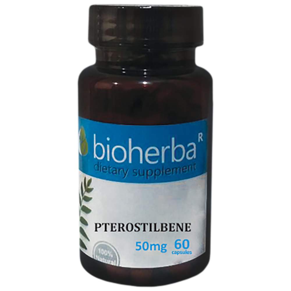 Pterostilbene 50 mg - 60 κάψουλες
