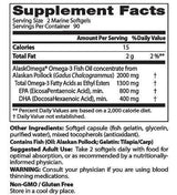 Καθαρό Άγριο Ιχθυέλαιο Αλάσκας 1000 mg (180 κάψουλες, 180 δόσεις) <tc>Doctor's Best</tc>