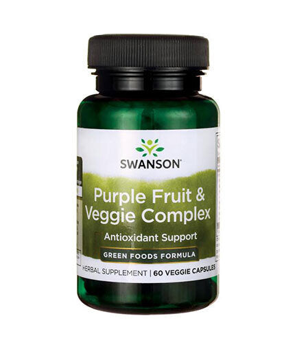 Μωβ αντιοξειδωτικά φρούτα & veggie σύμπλεγμα 400 mg - 60 κάψουλες