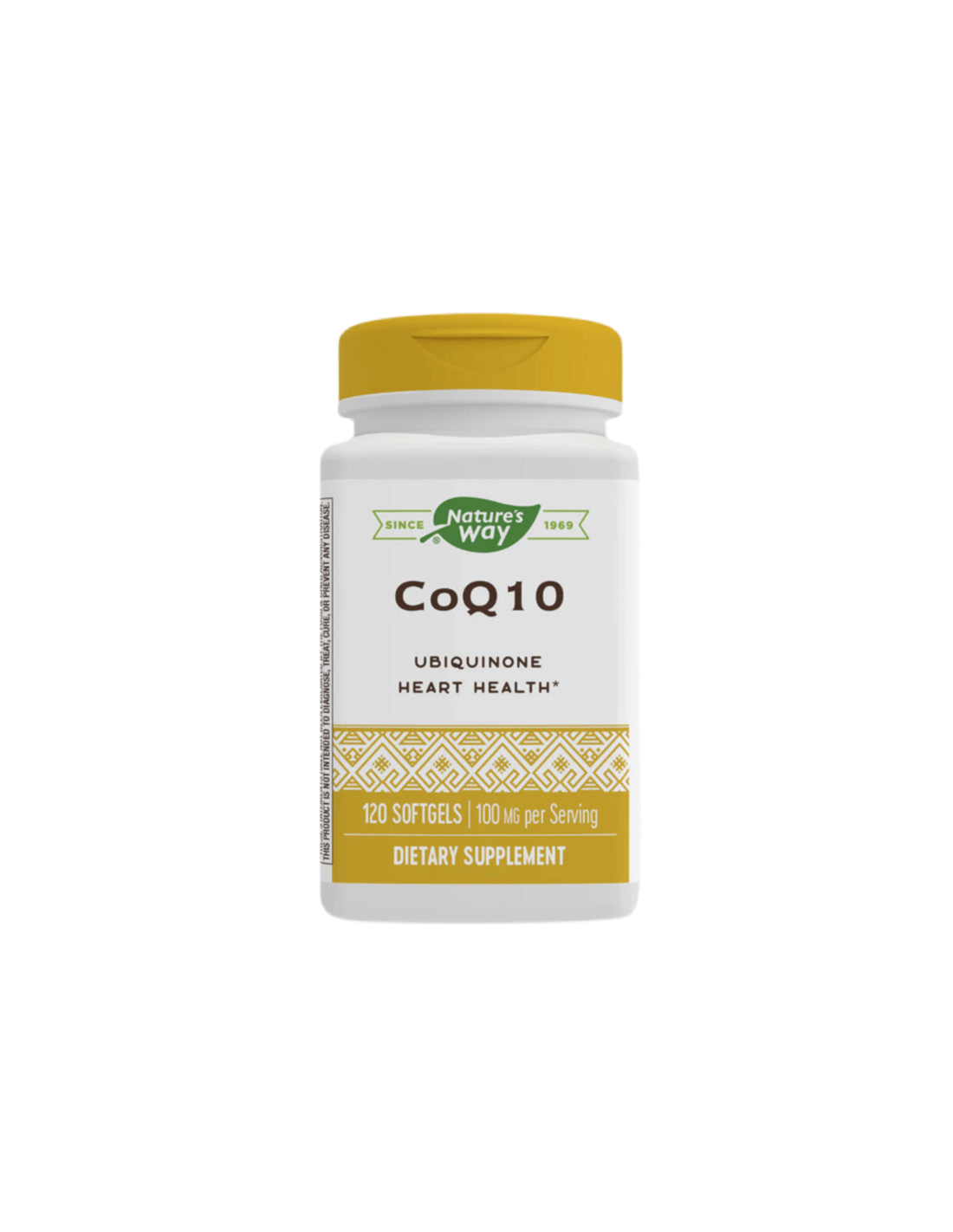 Coenzyme Q10 (Ubiquinone) για μια υγιή καρδιά, 100 mg, 60 κάψουλες softgel